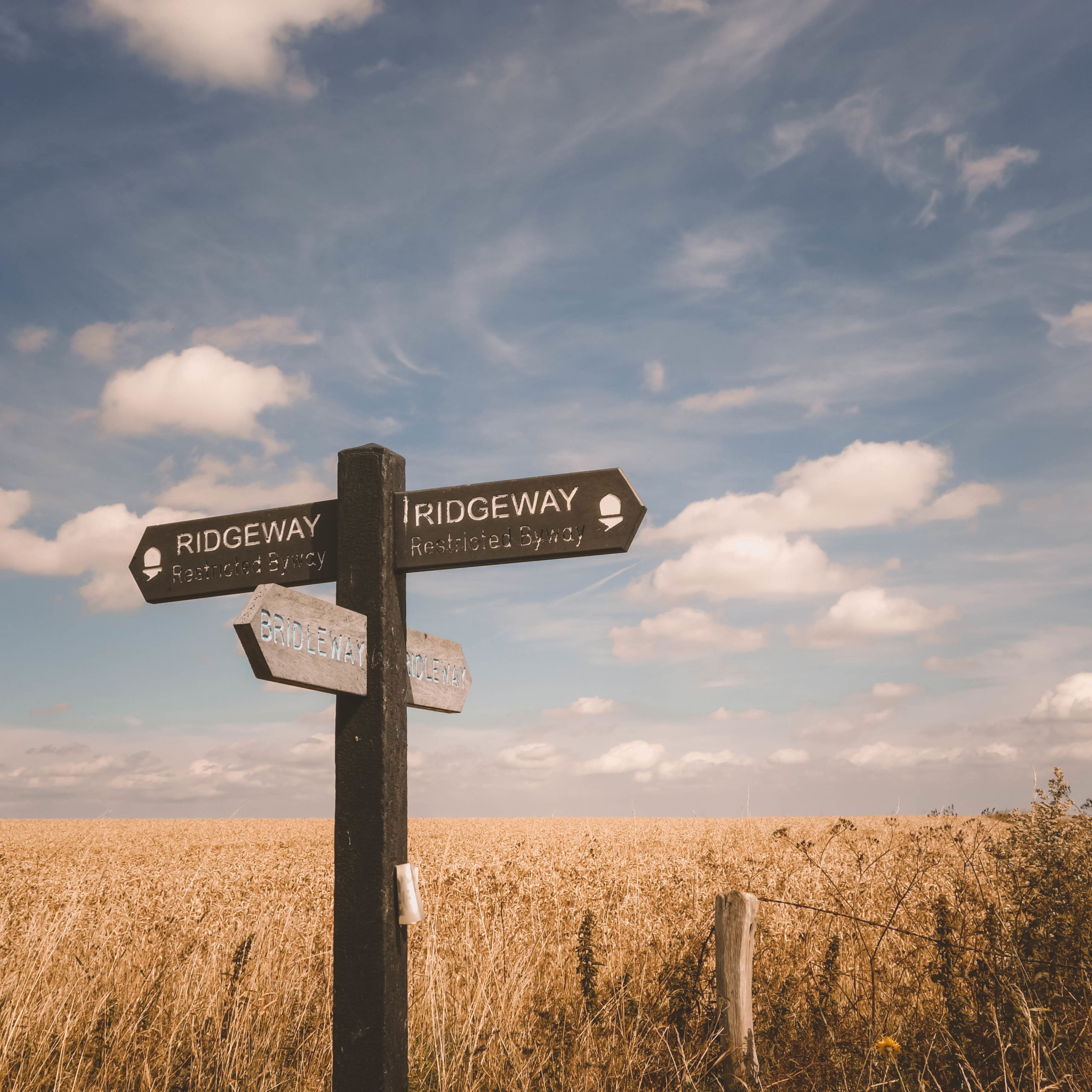 Ridgeway Path Sign